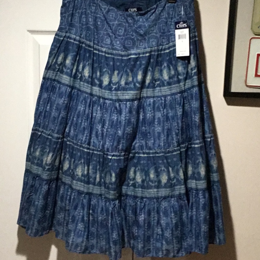 Chaps Peasant-style Skirt - Size L